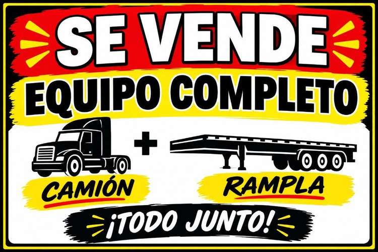 CAMIÓN Y RAMPLA