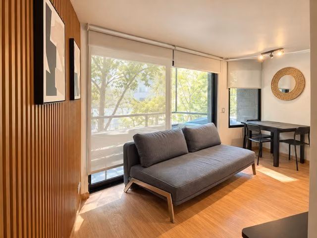 Departamento en arriendo de 1 dorm. en Providencia