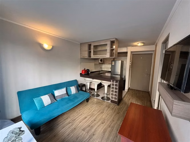 Departamento en arriendo de 1 dormitorio en Viña del Mar