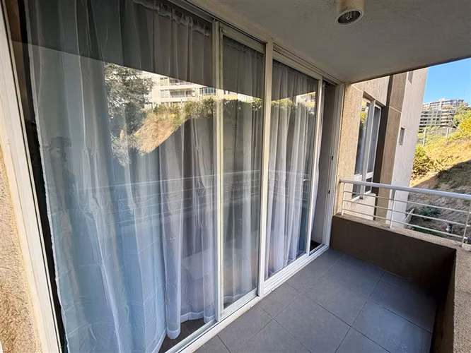 Departamento en arriendo de 1 dormitorio en Viña del Mar