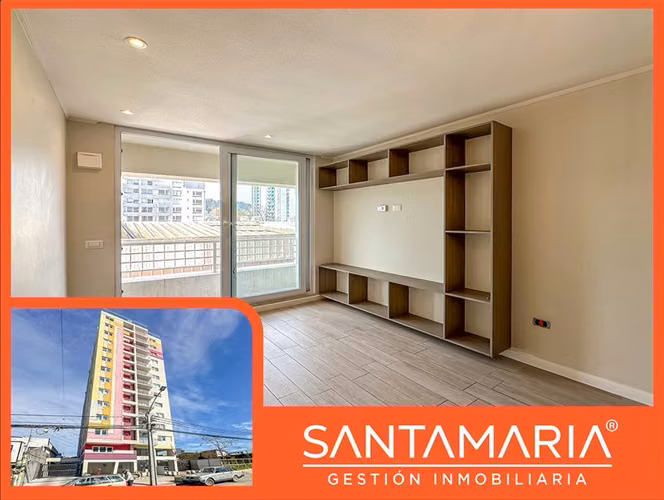 Arriendo Dpto. 2Dorm con Estac y Bod Orompello, Concepción