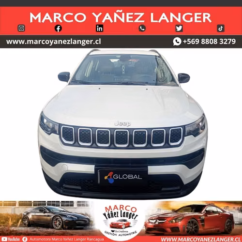 JEEP COMPASS SPORT 1.3 AUT / AÑO  KILOMETROS / EXCELENTE ESTADO