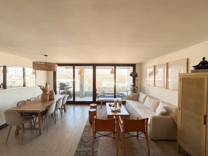 Departamento 3D/2B con dos terrazas y vista cordillera - Puente Nuevo