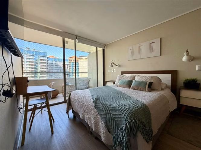 Departamento en arriendo AMOBLADO de 1 dorm. en Las Condes - Imagen 5
