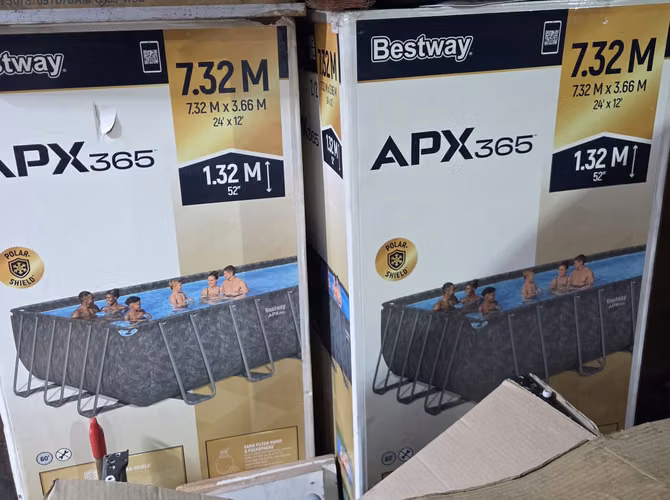 Piscina Estructural Armable Bestway Rectangular - Imagen 2