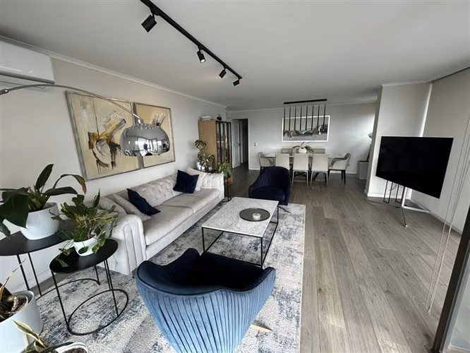 Remod Depto arriendo 3 dorm M. Zamora Las Condes Noviembre