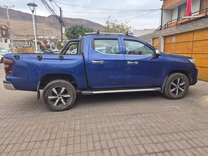 Camioneta liberada