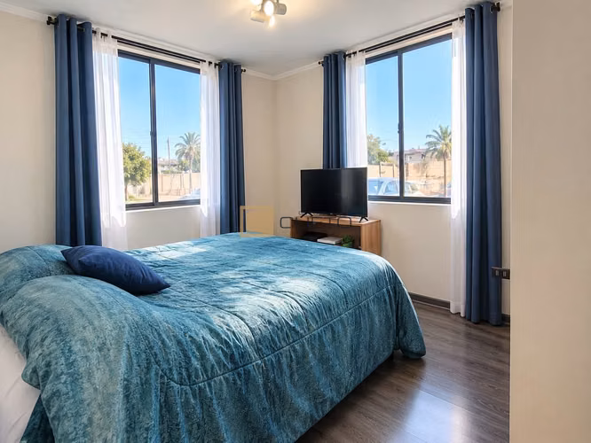 Departamento en arriendo c/ estacionamiento en Barrio Norte