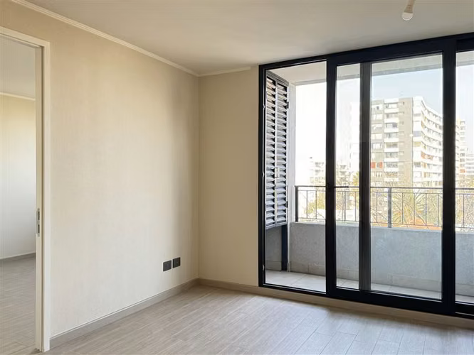 ARRIENDO DEPARTAMENTO ÑUÑOA 1 DORMITORIO 2 BAÑOS A PASO M L6 - Imagen 2