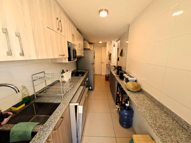 Dúplex 84 m², 2 terrazas y estacionamiento, Plaza Ñuñoa - Imagen 5