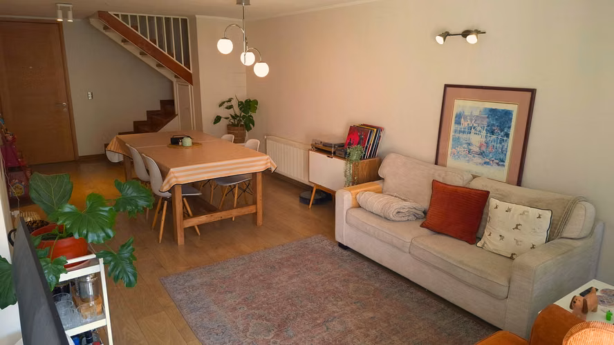 Dúplex 84 m², 2 terrazas y estacionamiento, Plaza Ñuñoa