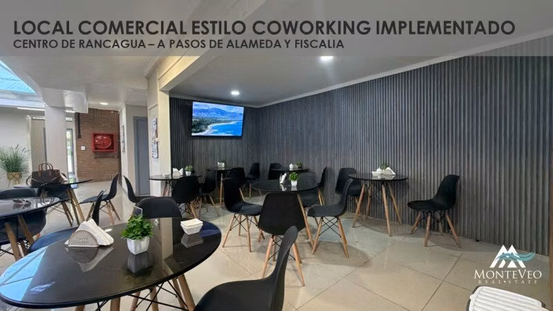 Oficina corporativa implementada de 283 m² en arriendo, Rancagua