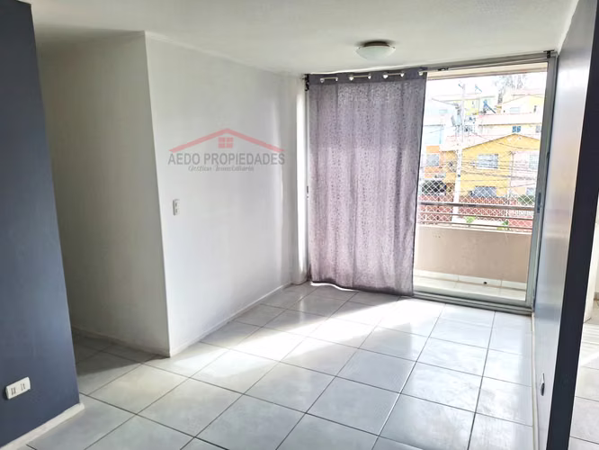 Se Arrienda Departamento, calle Carlos Saavedra, Condominio Eco Valle, sector Sur, Villa Alemana.
