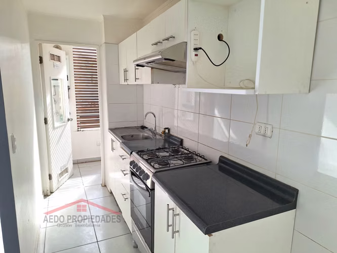 Se Arrienda Departamento, calle Carlos Saavedra, Condominio Eco Valle, sector Sur, Villa Alemana.