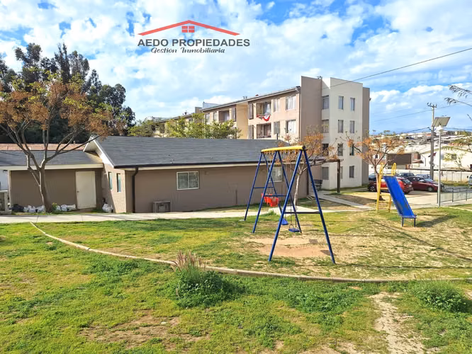 Se Arrienda Departamento, calle Carlos Saavedra, Condominio Eco Valle, sector Sur, Villa Alemana.