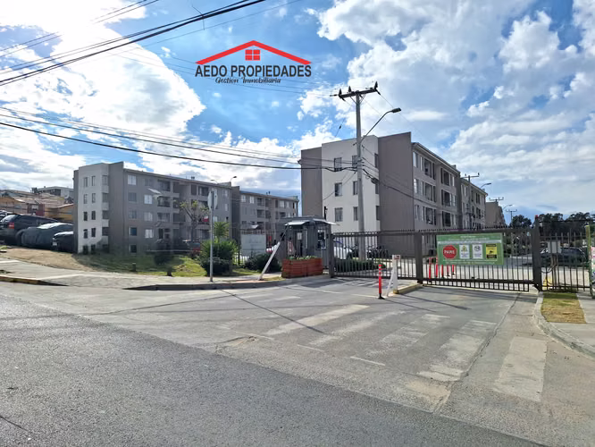 Se Arrienda Departamento, calle Carlos Saavedra, Condominio Eco Valle, sector Sur, Villa Alemana.