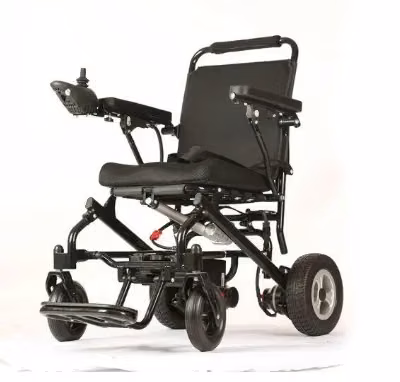 Silla de Ruedas Eléctrica Liviana 007DSA - Plegable y Operable a Control Remoto