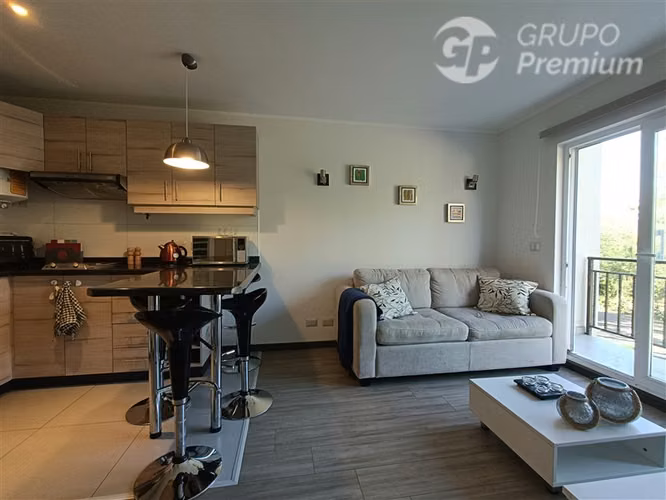 Venta departamento de 1 dorm. Condominio Pucón Andino