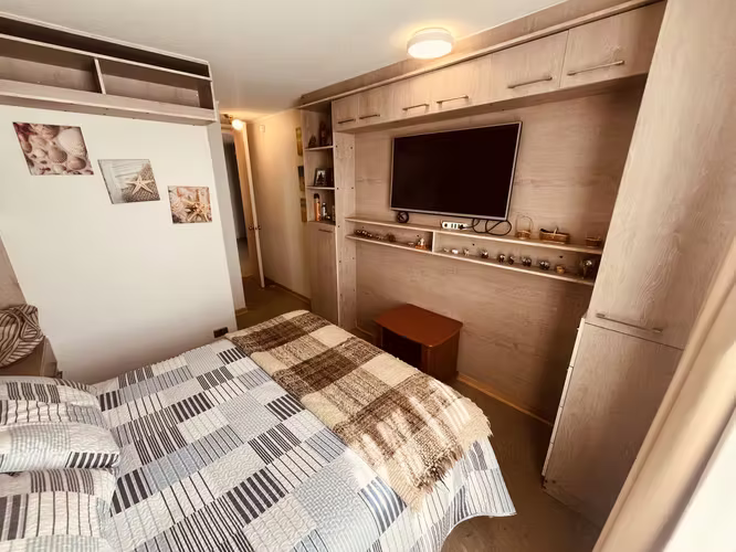 Un refugio ideal en Algarrobo, terraza con vista al mar y al parque: - Imagen 7