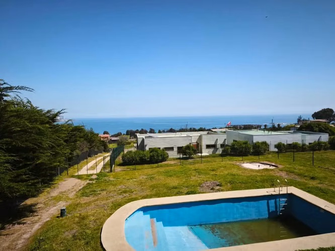 Gran Casa Con Espectacular Vista Al Mar, Piscina Mantagua