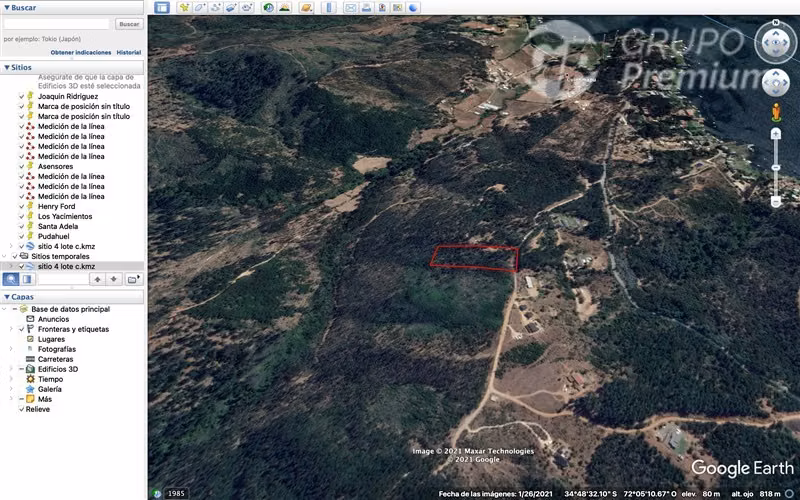 Sitio en Vichuquén con luz y agua orilla de lago TRATO DUEÑO - Imagen 2
