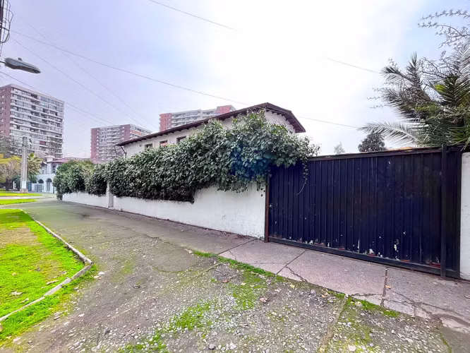 Terreno 438 m2 Ñuñoa Providencia 2 Casas Posible (182193)