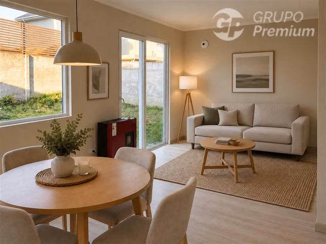 Casa arriendo Los Fundadores, Temuco 3D + 3B + Patio Grande - Imagen 1