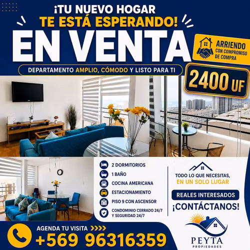 Departamento en venta - Condominio Horizonte