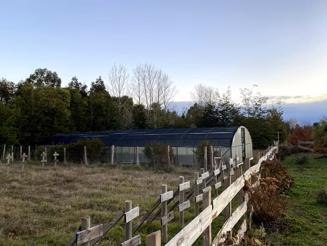 Campo 2,2 ha casa, bodega 246 m2 y agua inscrita
