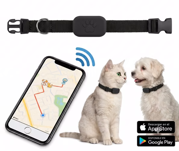 Collar Rastreador Gps Perro - Gato Airtag - Android / Apple - Imagen 4