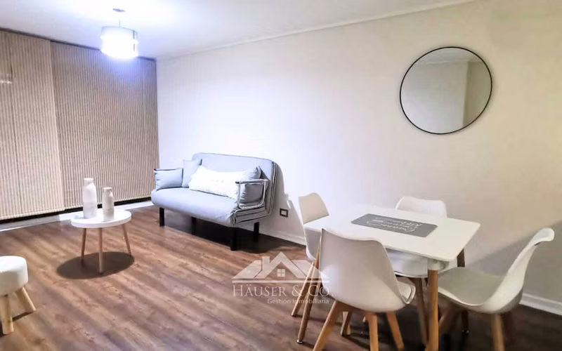 Departamento 1 dorm amoblado con patio Villarrica Centro - Imagen 5