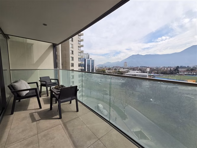 Departamento en arriendo de 1 dorm. Amoblado en Las Condes