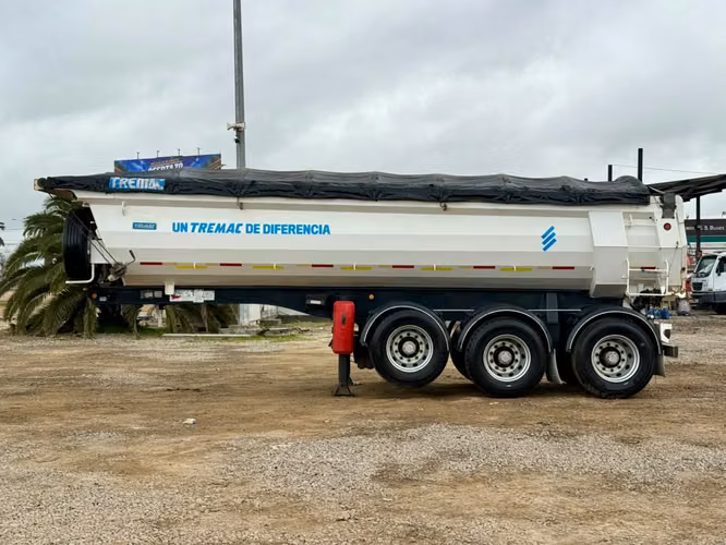 2020 Semiremolque Batea Tremac – 3 Ejes Corridos 20m3 – Con Encarpe Manual - Imagen 6