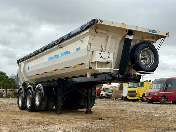 2020 Semiremolque Batea Tremac – 3 Ejes Corridos 20m3 – Con Encarpe Manual