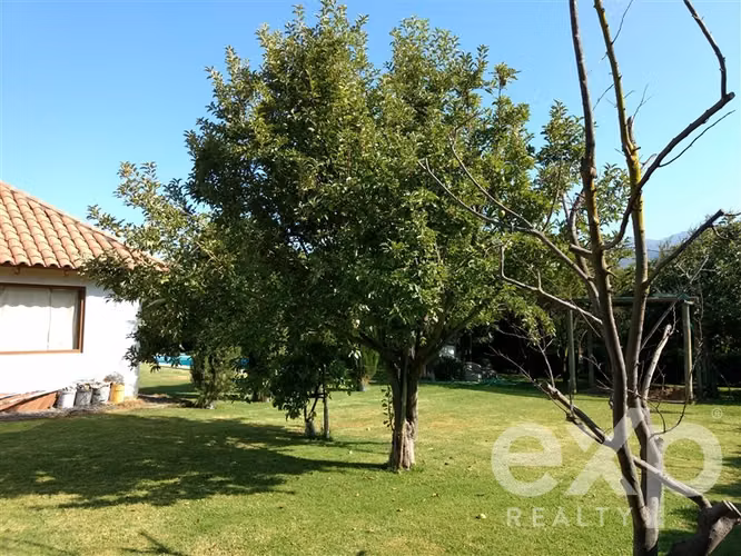 OLMUÉ parcela vende. Céntrica. 2 casas, gran jardin, agua.