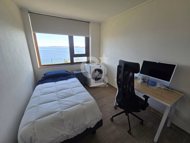 Departamento 2D con Balcón y Vista al Mar, Equipado - Imagen 4