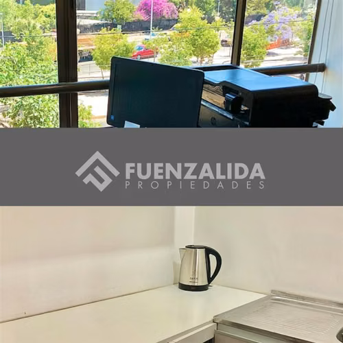 Luminosa Oficina en Arriendo Metro Manquehue Las Condes