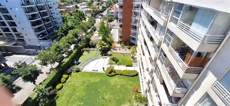 Departamento venta Estilo mariposa Est+Bodega. Las Condes