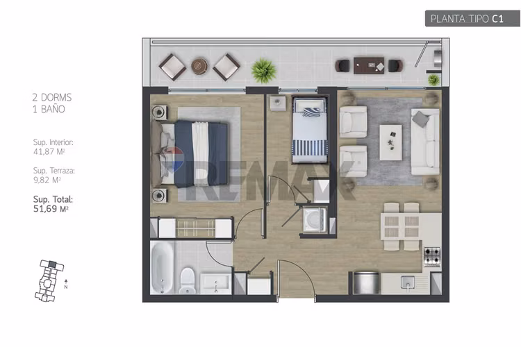 Departamentos nuevos 1d /1b goycolea, la cisterna - Imagen 16