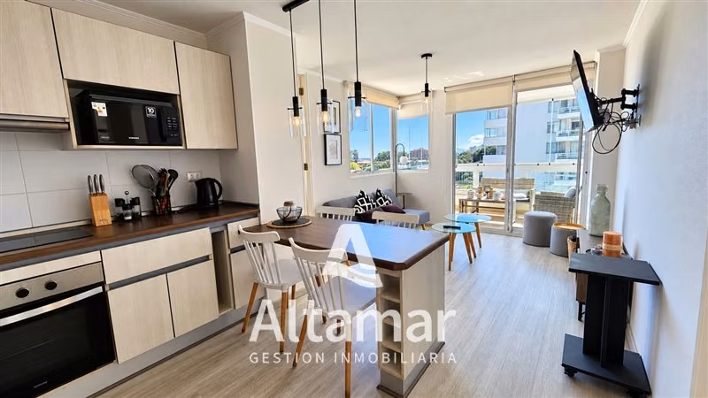 Arriendo departamento amoblado anual en Pacifico La Serena
