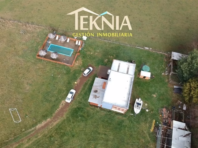 Venta Casa en Parcela 5 dormit. El Esfuerzo Huichahue Cunco