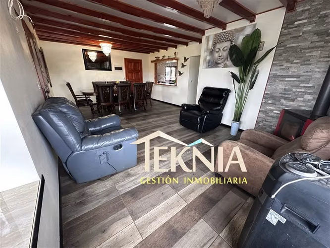 Venta Casa en Parcela 5 dormit. El Esfuerzo Huichahue Cunco