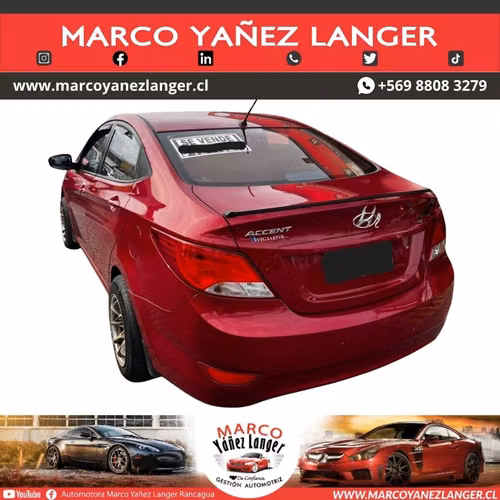 HYUNDAI ACCENT RB 1.4 / AÑO  KILOMETROS / EXCELENTE ESTADO