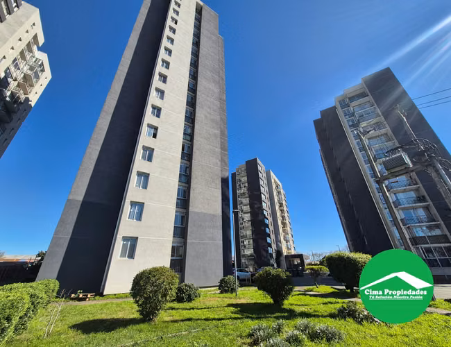 Arriendo Departamento Mirador de Hualpén 2D 1B