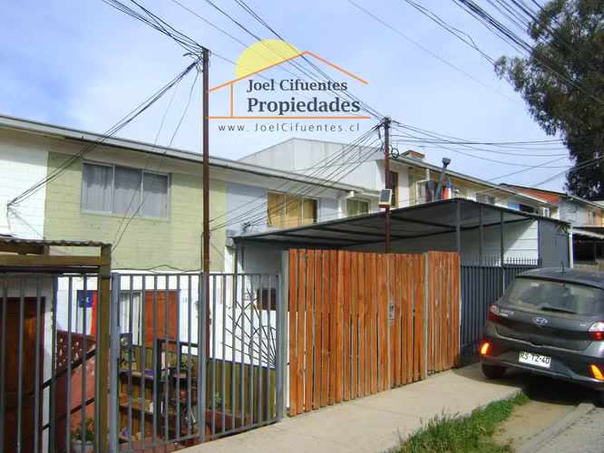Casa pareada, sólida, 2 dormitorios. Cod-2437