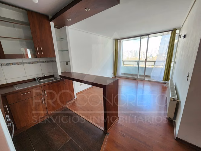 Depto en arriendo Macul, 54 m² totales, 2 dormitorios, 2 baños, Estac. y Bodega