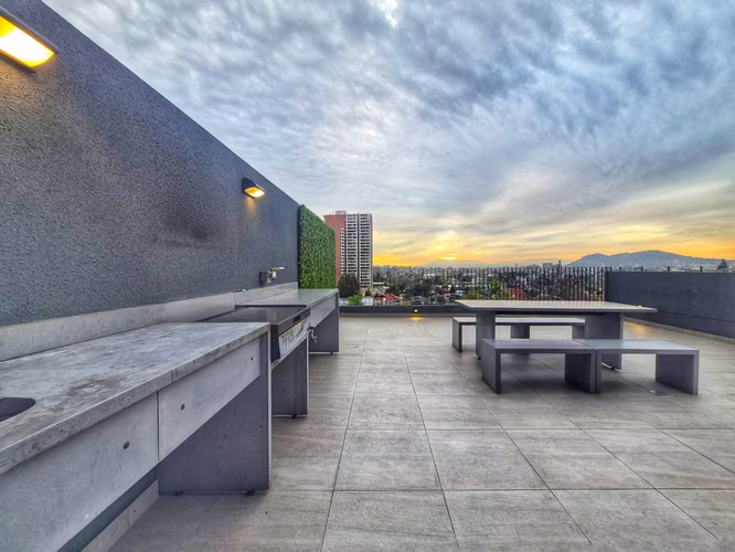 MODERNO, PET FRIENDLY ARRIENDO ÑUÑOA 1 DORMITORIO - Imagen 16