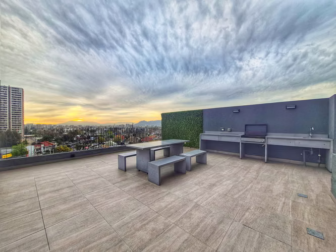 MODERNO, PET FRIENDLY ARRIENDO ÑUÑOA 1 DORMITORIO - Imagen 15