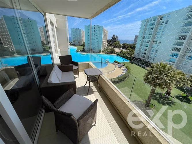 OPORTUNIDAD INVERSIÓN! Depto.3 dormitorios Condominio Papudo