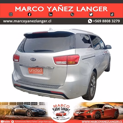 KIA CARNIVAL 2.2 AUT / AÑO  KILOMETROS / EXCELENTE ESTADO